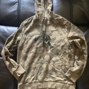 Calvin Klein jeans Men's green Camouflage Hoodie